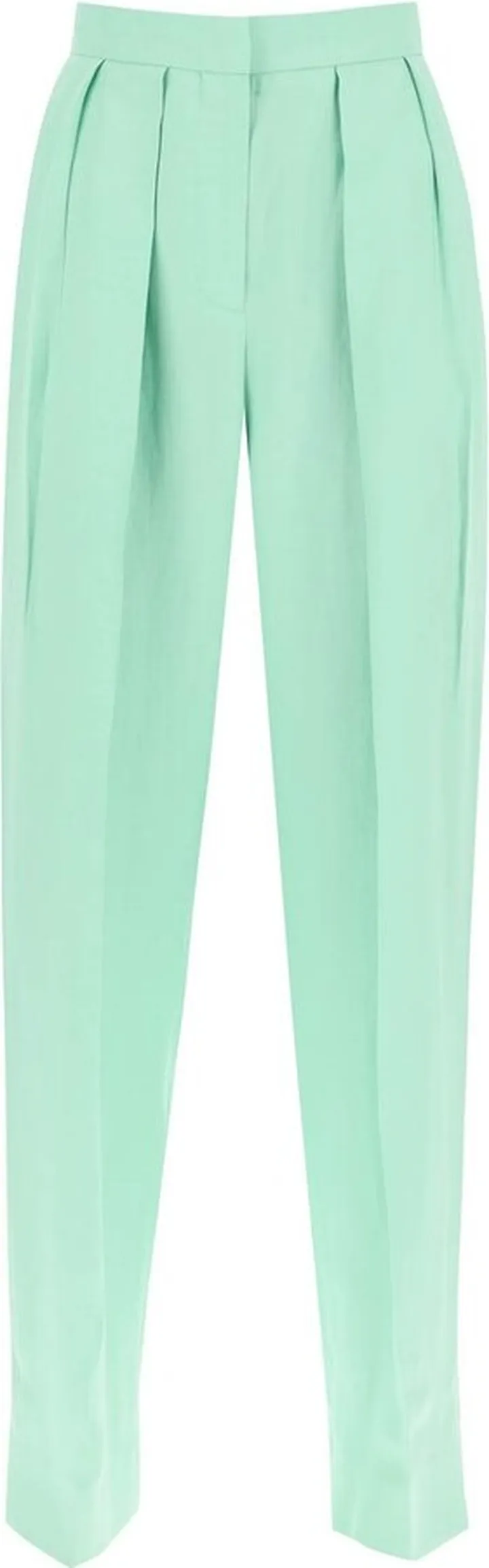 Stella McCartney Pleated Straight Leg Trousers