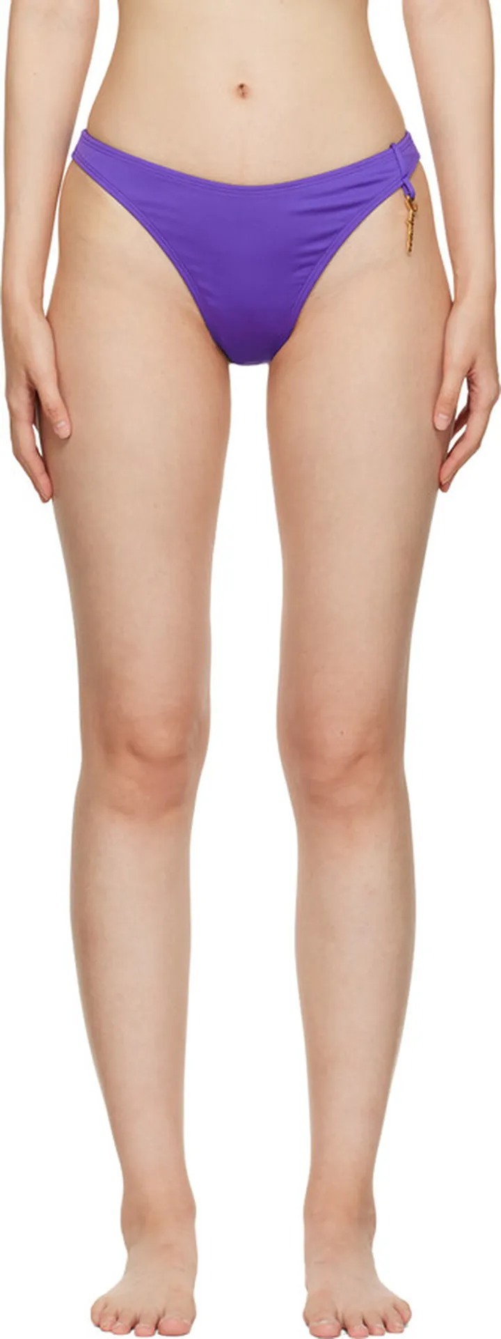Jacquemus Purple Le Papier 'Le Haut De Maillot Signature' Bikini Bottom