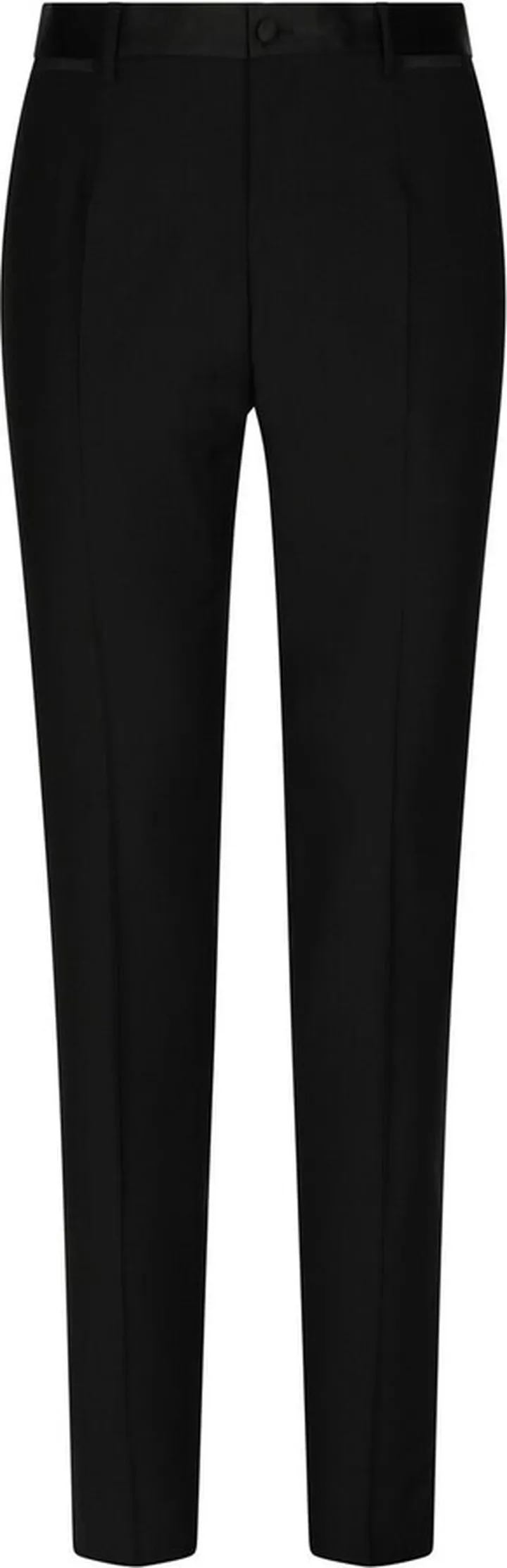 Slim-Cut Tailored Trousers