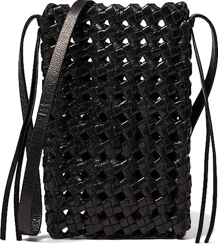 AllSaints Dominique Phone Holder (Black) Cross Body Handbags