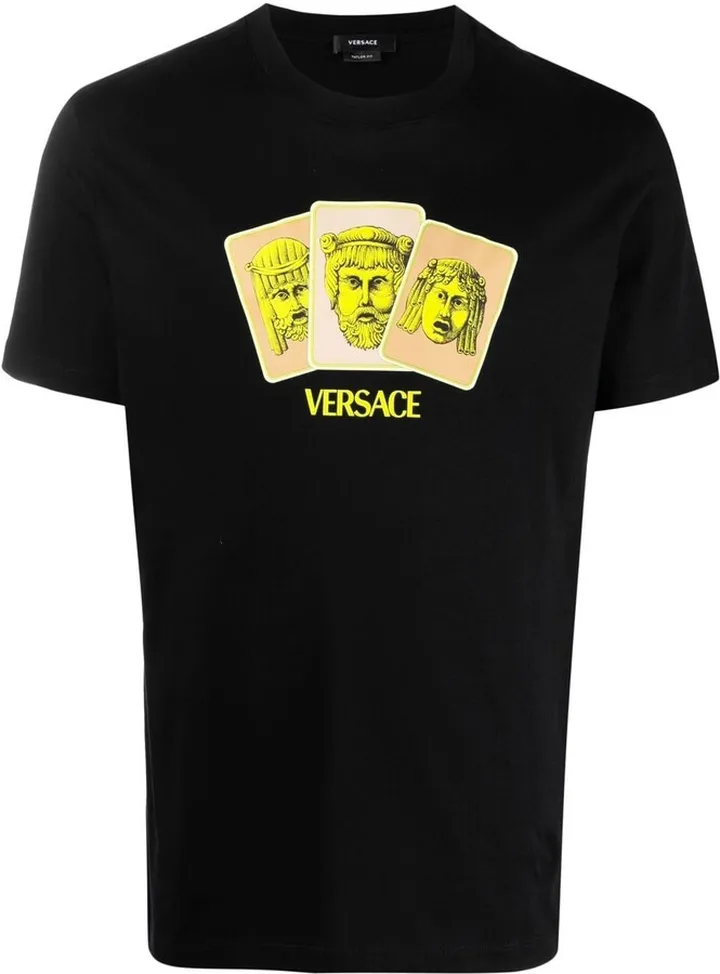 Medusa-print cotton T-shirt