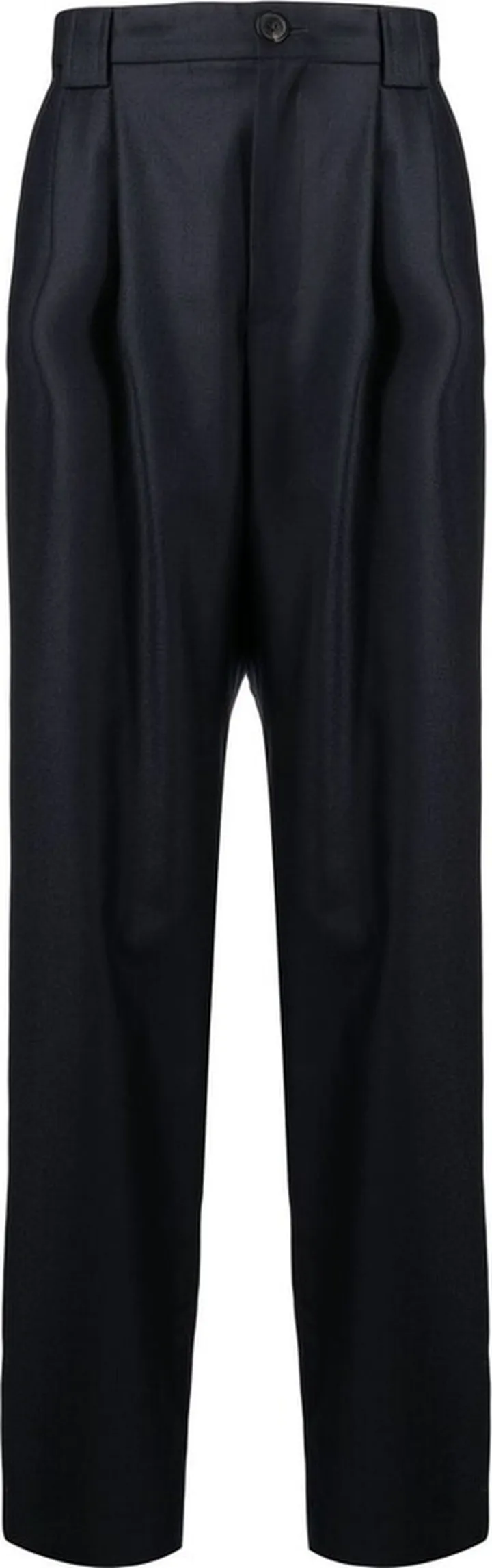 Straight-Leg Tailored Trousers
