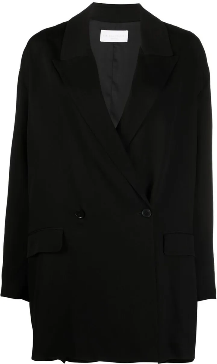 Boxy Double-Breasted Coat