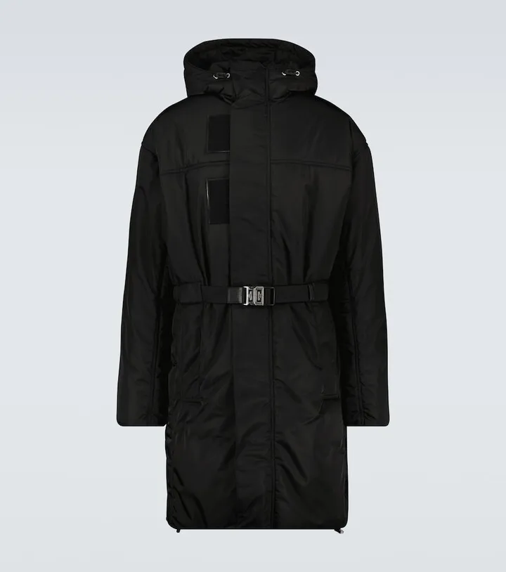 Hooded parka jacket
