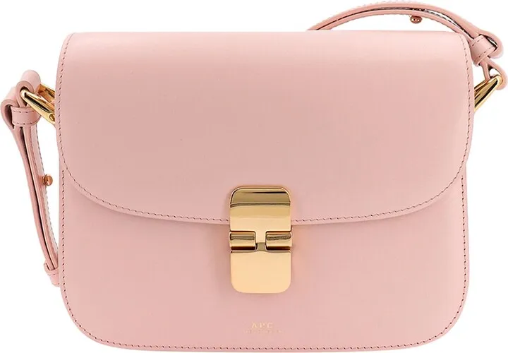 Leather shoulder bag