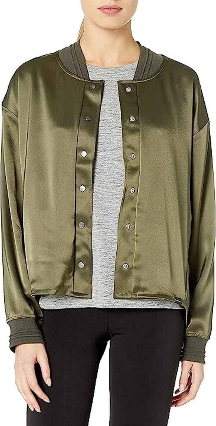 Koral Women Brooklyn Bomber Jacket (Pine) Women's Jacket