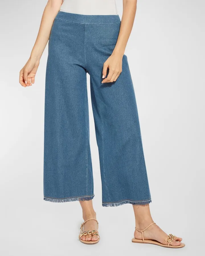 Shiloh Denim Palazzo Pants