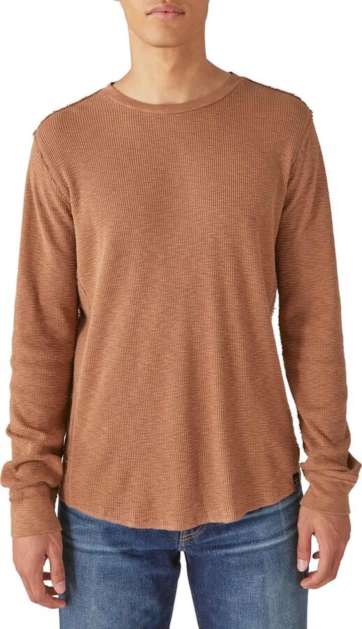 Garment Dye Thermal Cotton Top
