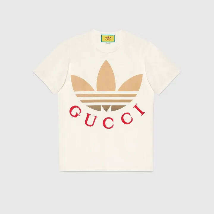 adidas x Gucci cotton jersey T-shirt