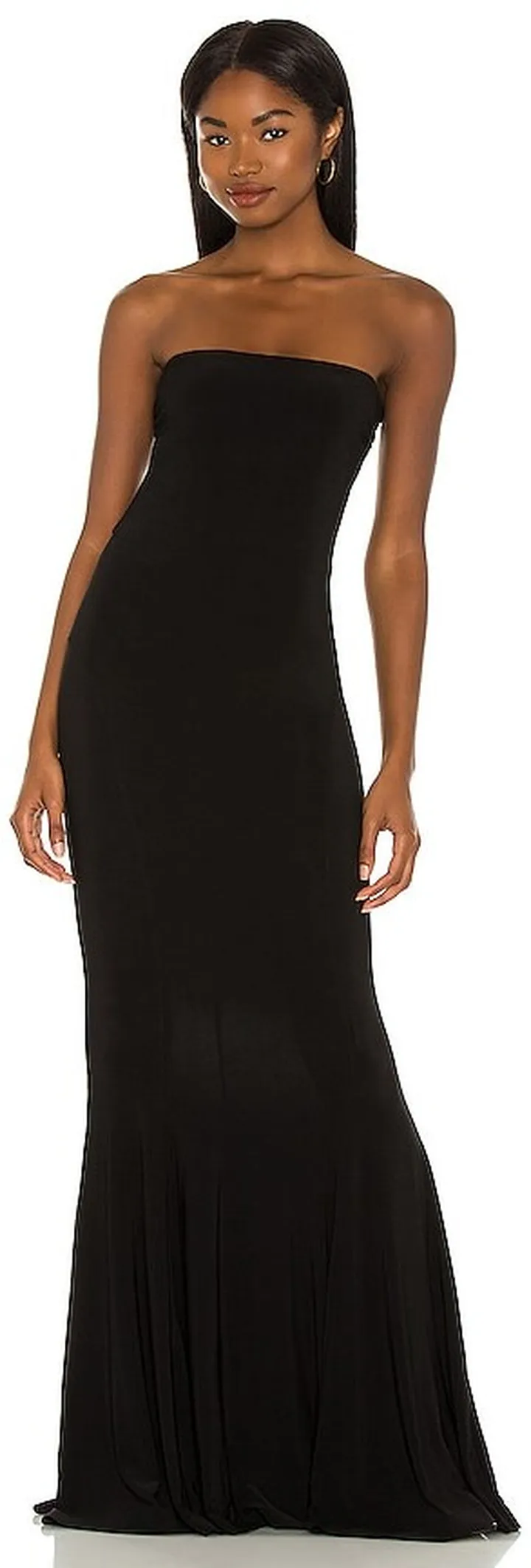 x REVOLVE Strapless Fishtail Gown