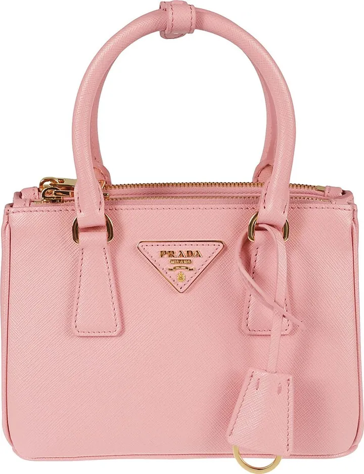 Logo Tag Top Zip Tote