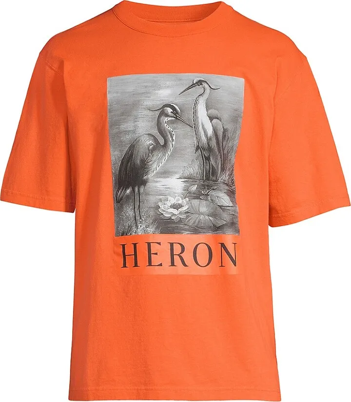 Heron Logo Crewneck T-Shirt