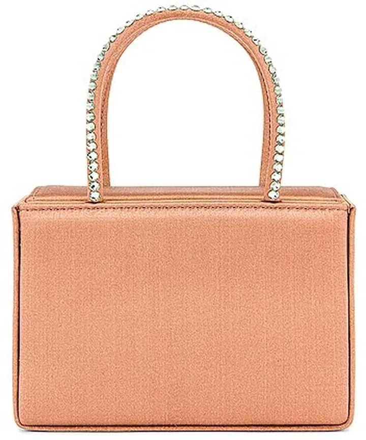 AMINA MUADDI Superamini Gilda Bag in Nude