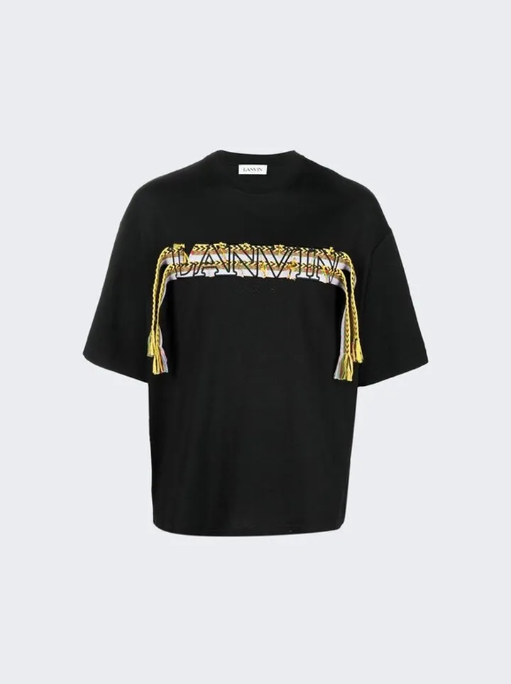 Oversized Curb T-shirt Black