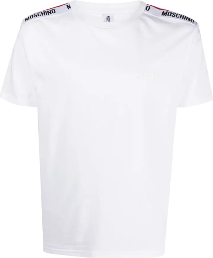logo-tape lounge T-shirt