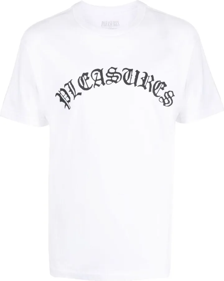 Old E logo-print cotton T-shirt