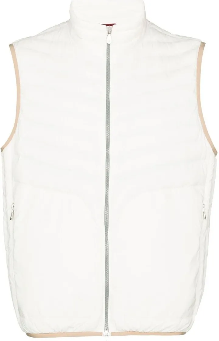 Padded Zipped Gilet Jacket