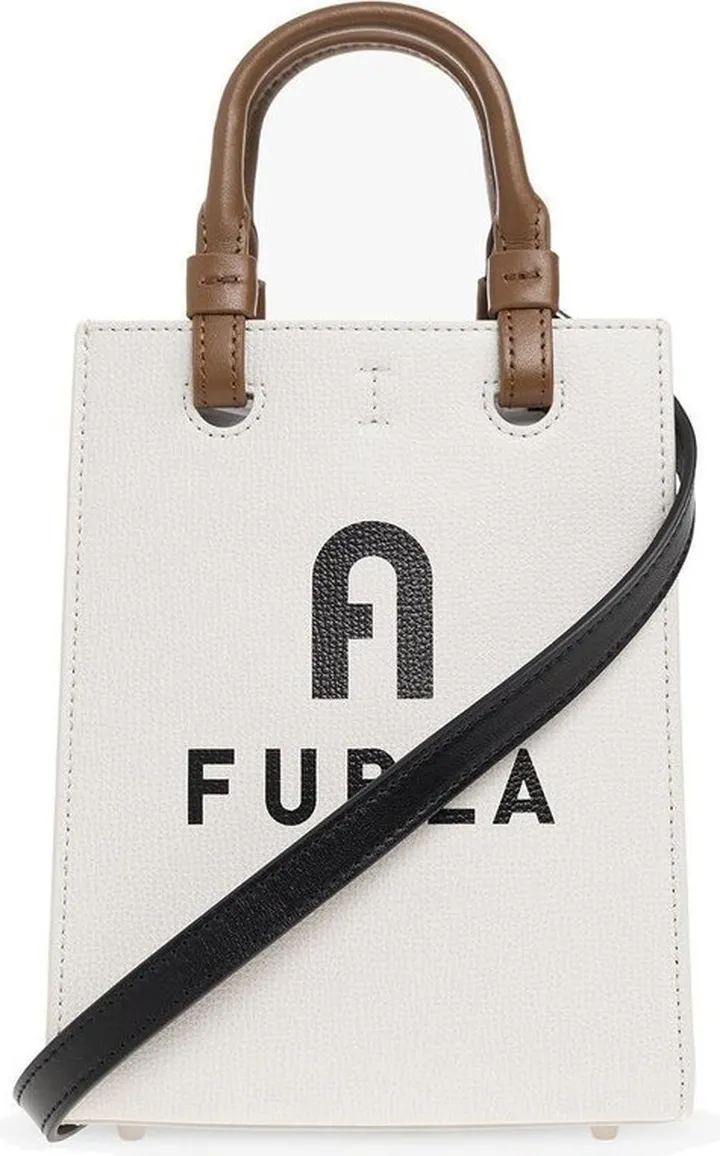 Furla Varsity Style Mini Tote Bag