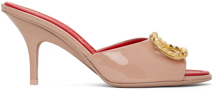 Valentino Garavani Taupe 85mm Alcove Heels