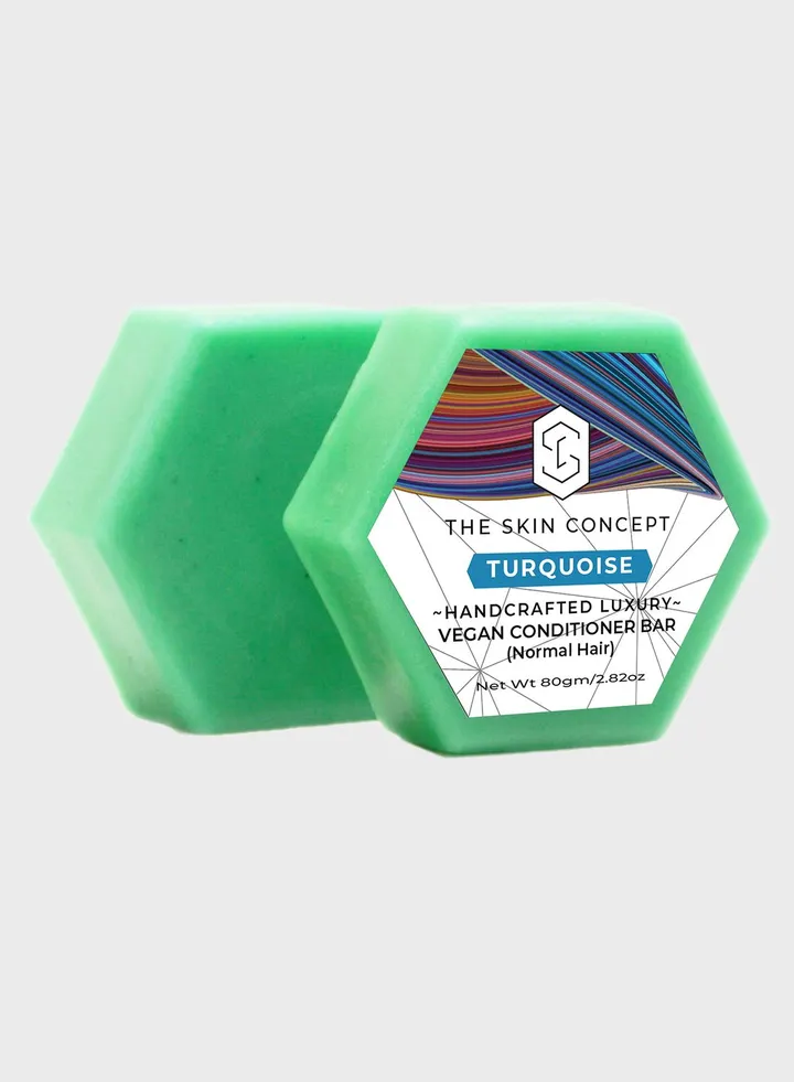 Vegan Conditioner Bar - Turquoise