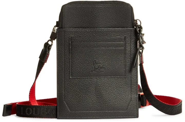 Loubilab Leather Phone Crossbody Bag