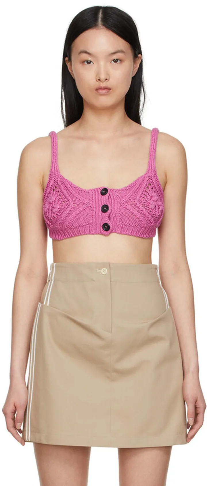 Commission Pink Cotton Camisole