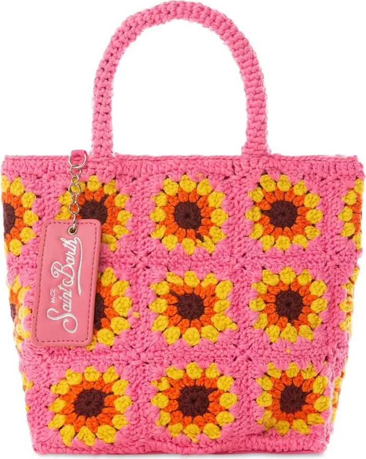 Sunflower Crochet Bag