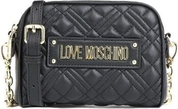 Love Moschino Logo-Lettering Zipped Crossbody Bag