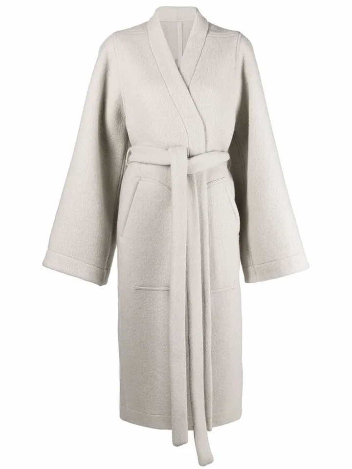 Dagger Wrap Robe Coat