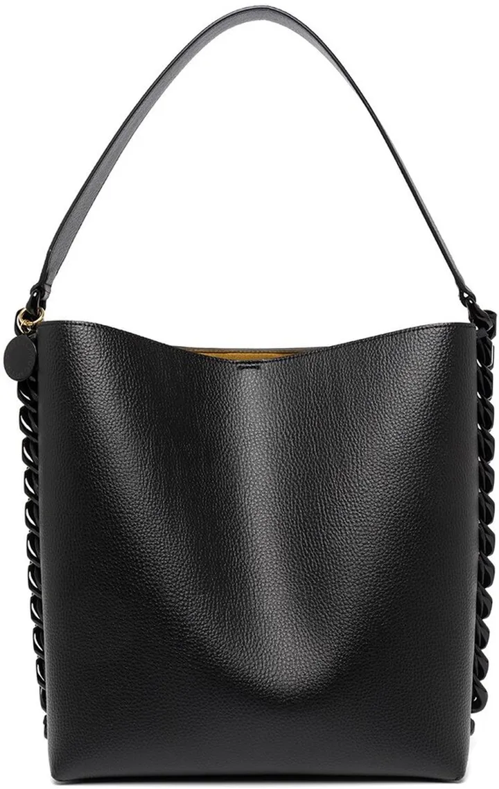 Large Chain-Link Trim Tote Bag