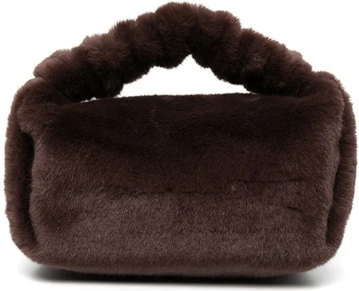 Scrunchie mini tote bag