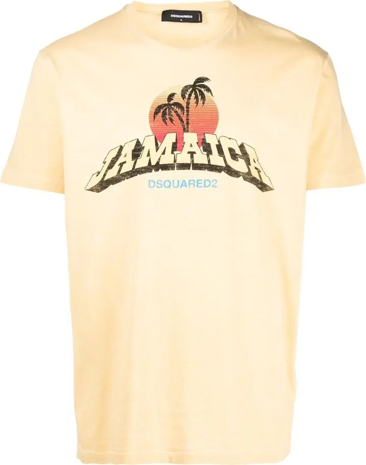graphic-print short-sleeve T-shirt