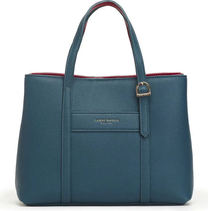 Campo Marzio - Campo Marzio Alexa Handbag - petrol Green - Green
