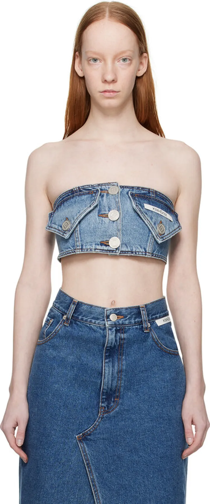 KIMHĒKIM Blue Emma Denim Camisole