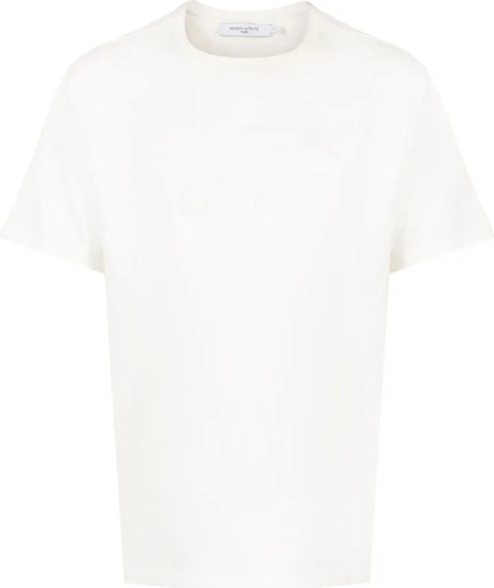Contour Fox embroidered T-shirt