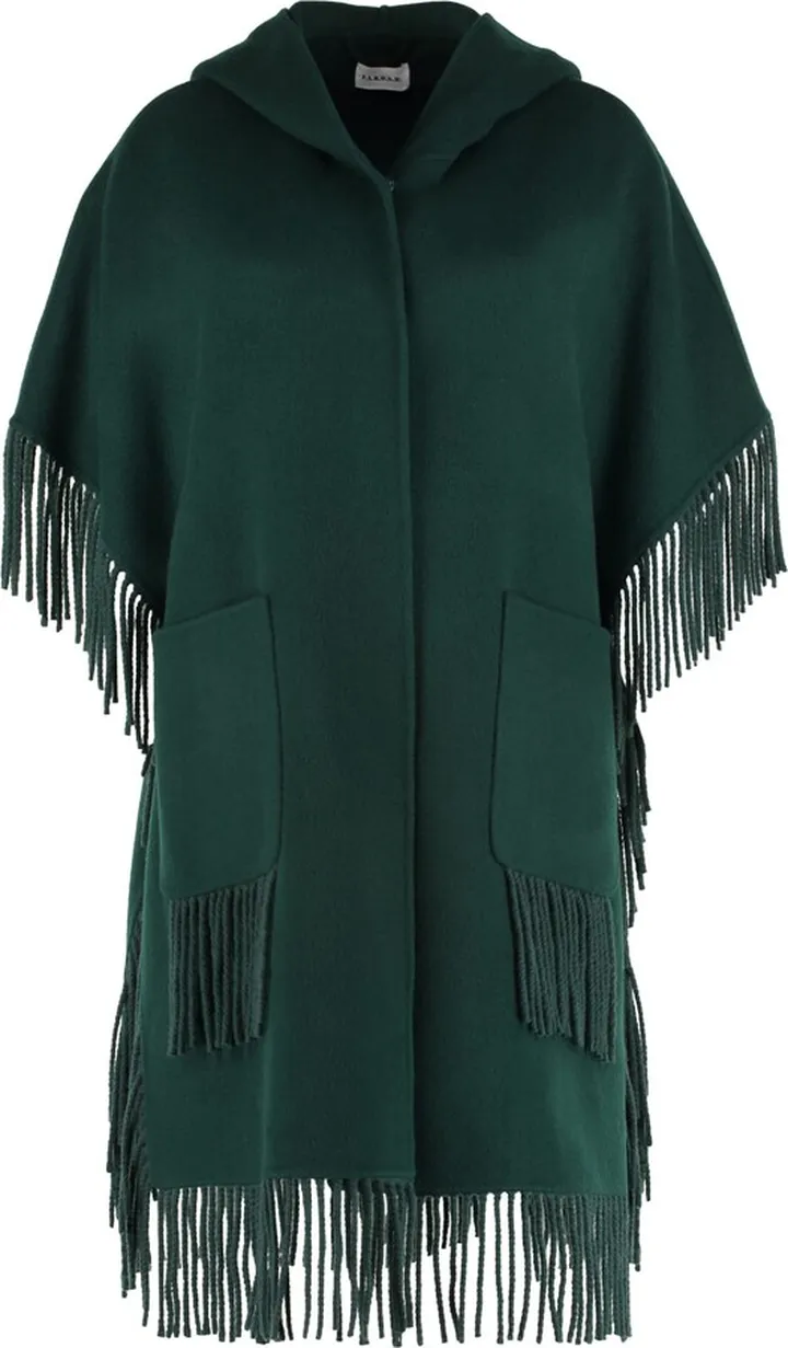 Leak Hooded Wool Coat