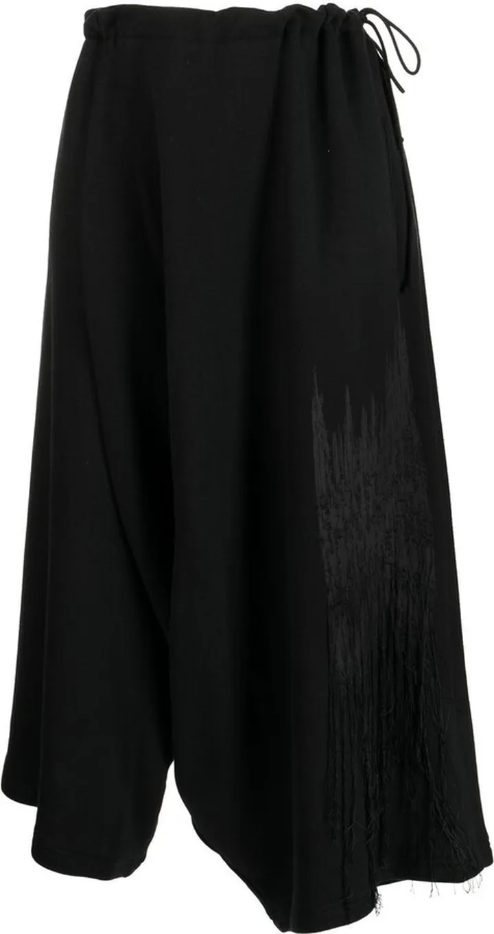 Asymmetric Cropped Trousers