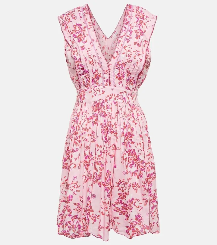 Agnes printed minidress