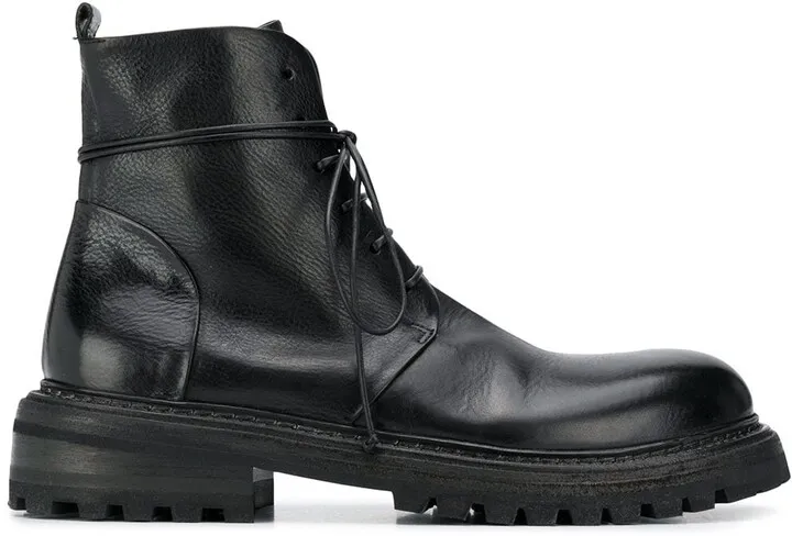 Lace-Up Ankle Boots