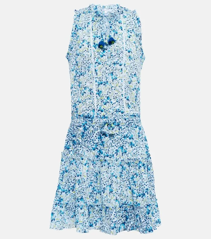 Clara printed minidress