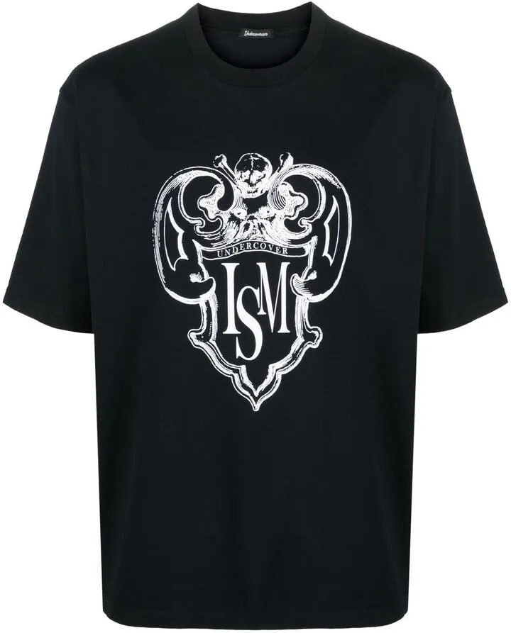graphic logo-print cotton T-shirt
