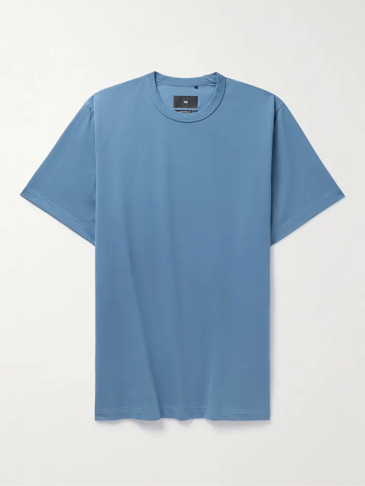 Premium Cotton-Blend Jersey T-Shirt