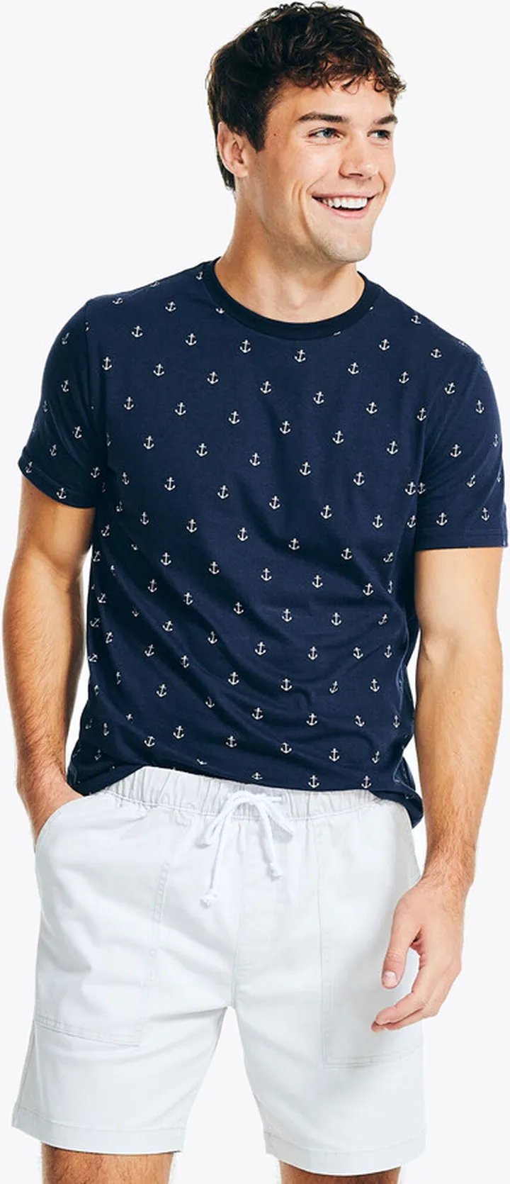 Sustainably Crafted Printed Crewneck T-Shirt