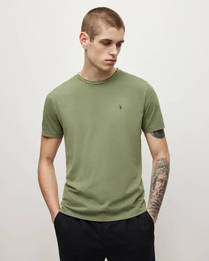Ossage Crew T-Shirt - Sap Green