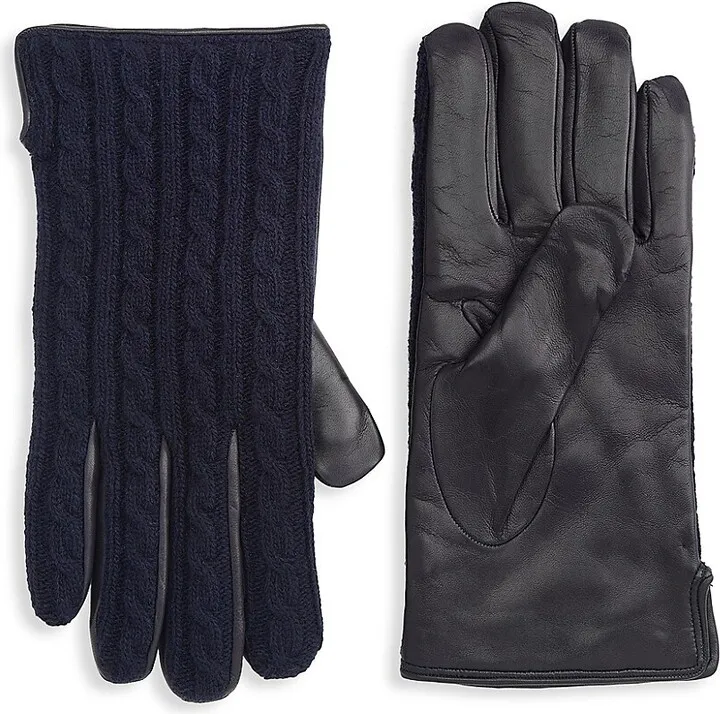 COLLECTION Leather & Wool Gloves