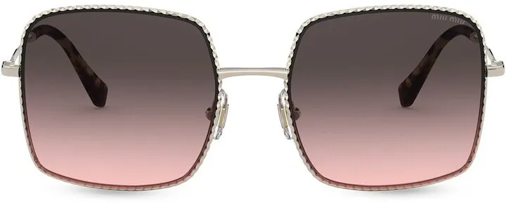 Square-Frame Sunglasses