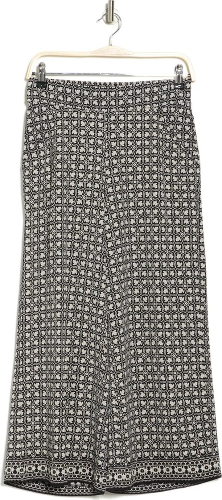 Pull-On Crop Wide Leg Pants