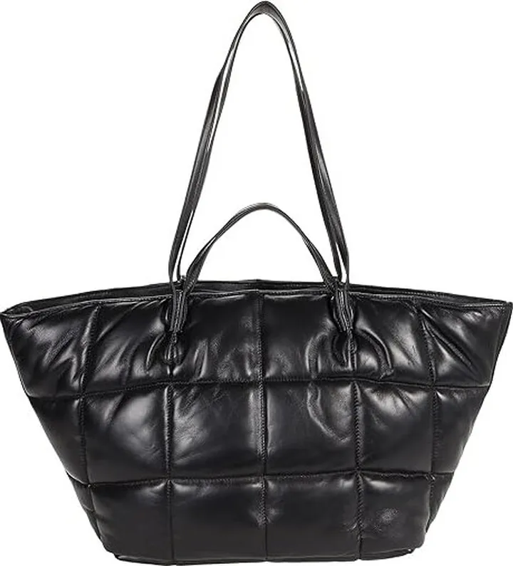 AllSaints Nadaline Quilt Tote (Black) Bags