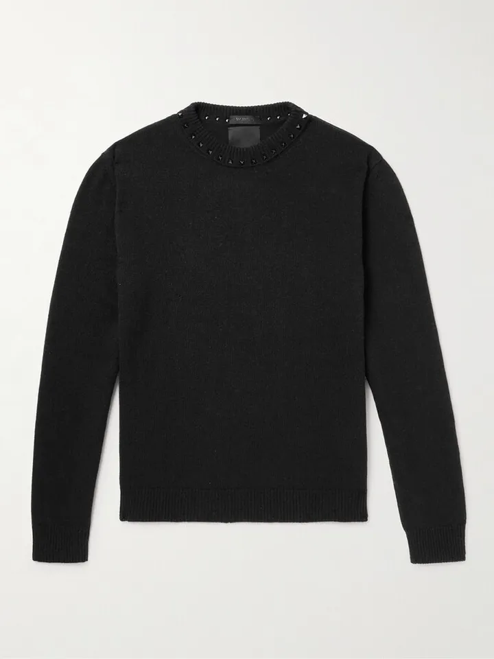 Studded Cashmere Sweater