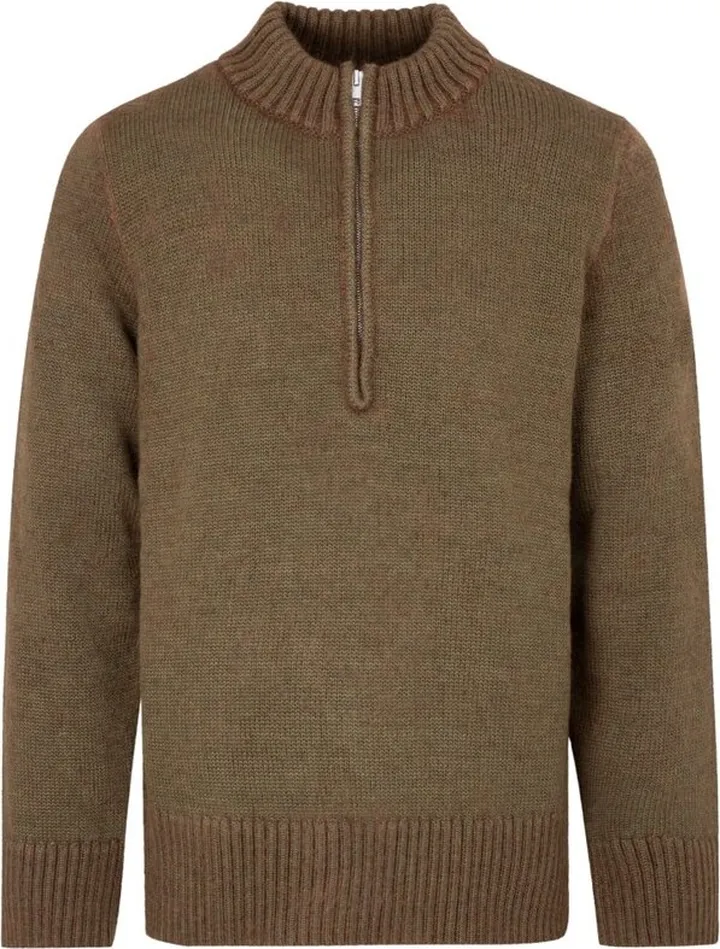 Maison Margiela Half-Zip Knit Jumper